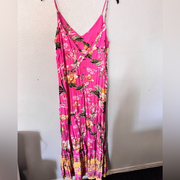 Maaji Pink Floral Swim Coverup - Picture 2 of 2